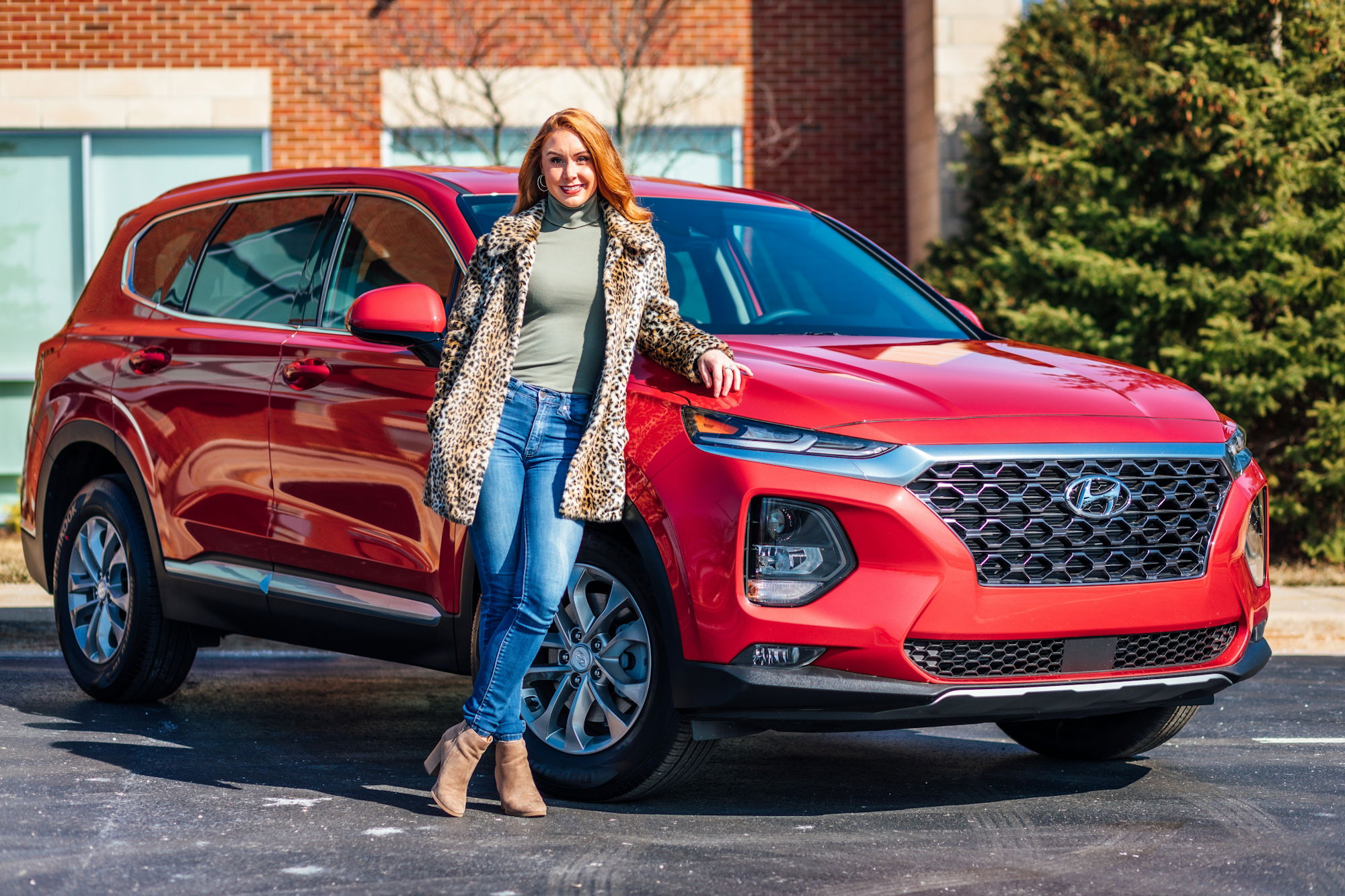 woman-in-white-and-black-scarf-and-blue-denim-jeans-standing-beside-red-mercedes-benz-car.jpg woman in white and black scarf and blue denim jeans standing beside red mercedes benz car
